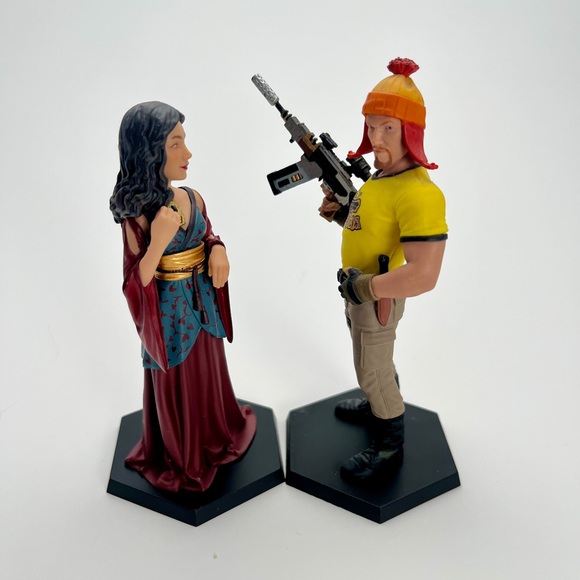 Jayne Cobb & Inara Serra Loot Crate 5” Figurines Firefly/Serenity Figurines✨ - Picture 6 of 10